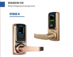 智能指纹刷卡锁CY603-X