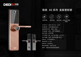 德典 A3系列 直板智能锁