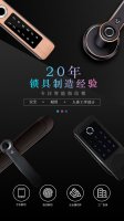 皆安涂鸦智能锁
