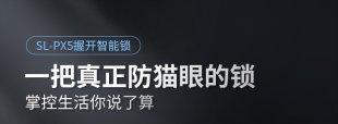 Litap浅指SL-PX5一握开智能锁