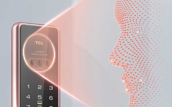 安全秒开！TCL智能锁新品助力行业迈入真3D刷脸时代