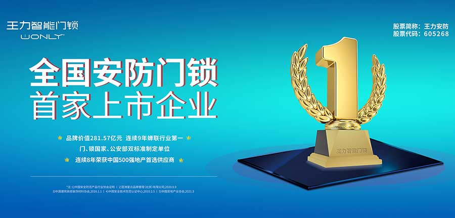 安全门锁行业“第一股”王力安防半年报发布，经营现金流下降